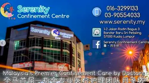 Serenity Confinement Centre - Confinement Centre KL Selangor 