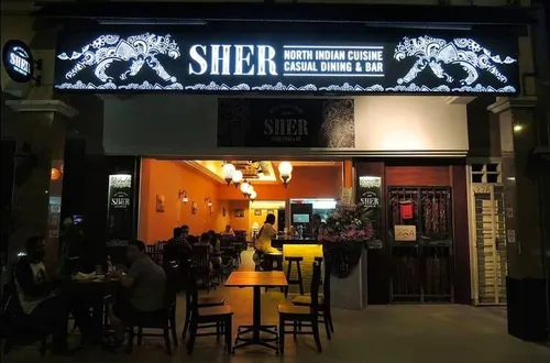  Sher-Casual Dining & Bar - Indian Restaurant Singapore (Credit: Sher-Casual Dining & Bar)   