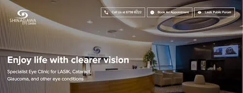   Shinagawa Eye Centre - Ophthalmologist Singapore  (Credit: Shinagawa Eye Centre) 