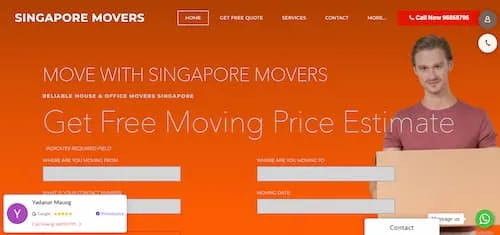 Singapore Movers - Furniture Delivery Service Singapore (Credit: Singapore Movers)