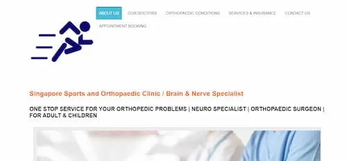   Singapore Sports & Orthopaedic Clinic - Sports Doctor Singapore (Credit:  Singapore Sports & Orthopaedic Clinic)