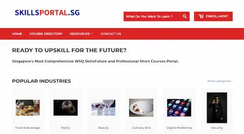 SkillsPortal - Web Design Course Singapore