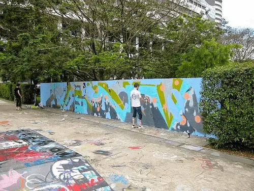 Somerset Skate Park - Wall Art Singapore 