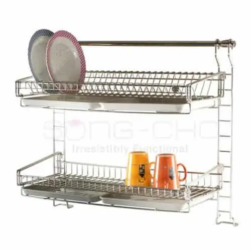 Song-Cho 15331S 2-Tier Dish Rack w/Ladders (MT) - Dish Rack Singapore