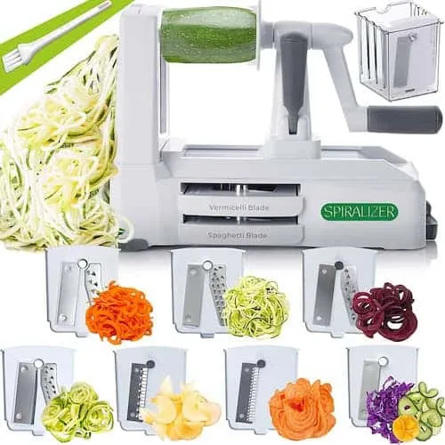  Spiralizer 7-Blade Vegetable Slicer - Spiralizer Singapore (Credit: Spiralizer) 