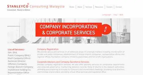 Stanley Co - Company Secretarial Services KL Selangor 