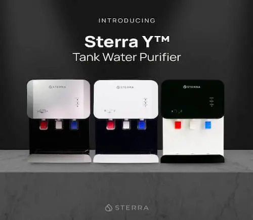 Sterra Y™ Tank Tabletop Hot & Cold Water Purifier - Water Dispenser Malaysia  