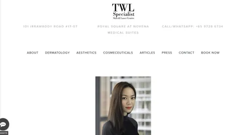 TWL - Skin Specialist Singapore (Credit: TWL) 