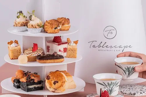 Tablescape Restaurant & Bar - Teas Singapore