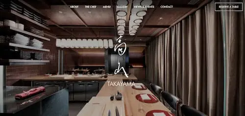   Takayama Japanese Restaurant - Omakase Singapore 