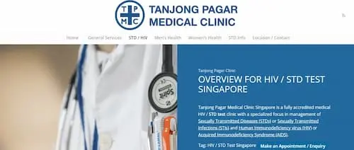  Tanjong Pagar Medical Clinic - Sexual Health Clinic Singapore (Credit: Tanjong Pagar Medical Clinic)