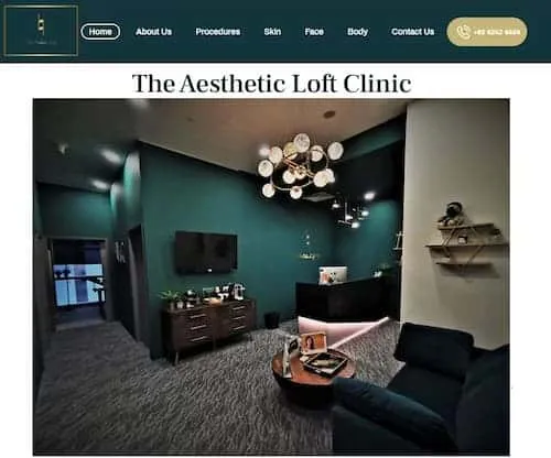 The Aesthetic Loft Clinic - Ultherapy Singapore (Credit: The Aesthetic Loft Clinic)