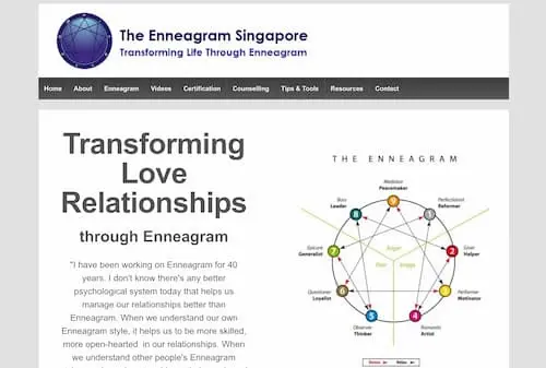 The Enneagram Singapore-Marriage Counselling Singapore