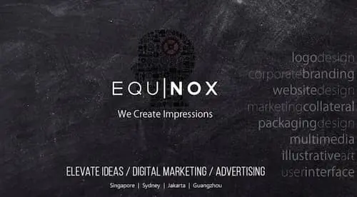 The Equinox Showcase - Web Design Singapore