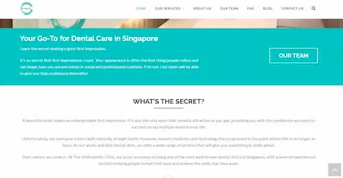 The Orthodontic Clinic Pte. Ltd. - Orthodontist Singapore