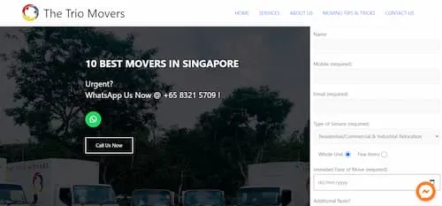 The Trio Movers - Furniture Delivery Service Singapore (Credit: The Trio Movers)