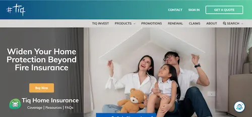 Tiq - Home Insurance Singapore