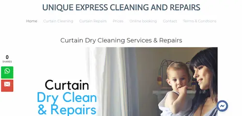 Unique Express Cleaning & Repairs - Curtain Cleaning Singapore