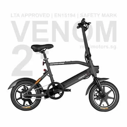  Venom 2+ Electric Bike  -  Electric Bike Singapore