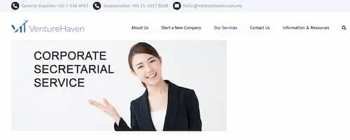 Venture Haven - Company Secretarial Services KL Selangor 