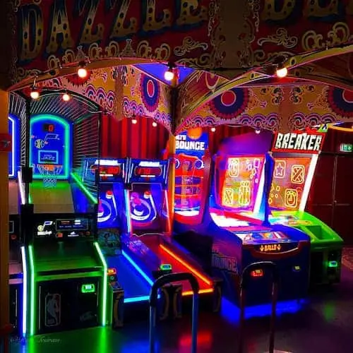 Visit an Arcade at Archie Brothers Cirque Electriq - Date Ideas Melbourne