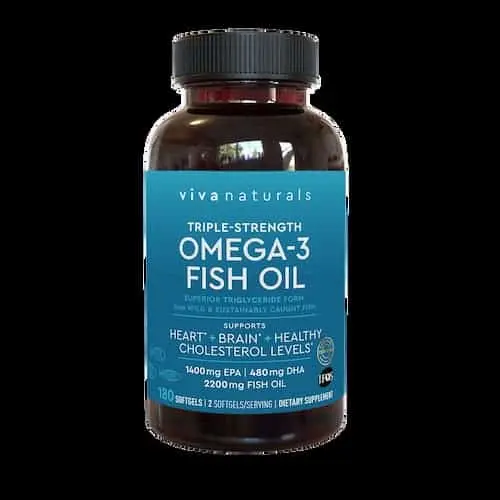 Viva Naturals Omega-3 Fish Oil - Fish Oil Singapore