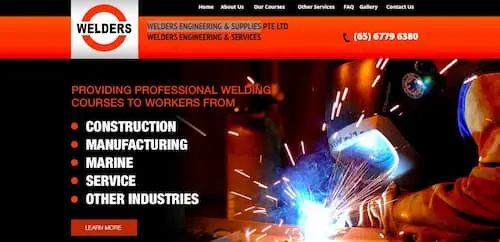 WELDERS ENGINEERING & SUPPLIES - Welding Service Singapore