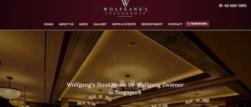 Wolfgang’s Steakhouse - Set Lunch Singapore