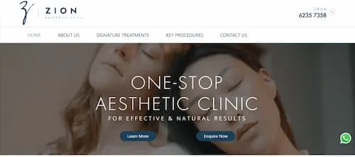 Zion Aesthetic Clinic - Lip Fillers Singapore (Credit: Zion Aesthetic Clinic) 