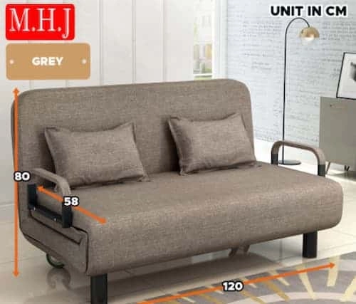  3in1 Multifunctional Sofa Bed 2 Seater  - Sofa Bed Malaysia (Credit: MHJ) 