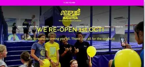 AMPED Trampoline Park - Activities For Kids KL Selangor