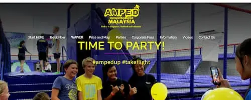 AMPED Trampoline Park - Theme Park KL Selangor