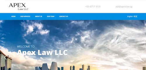 APEX Law - Corporate Lawyer Singapore