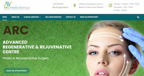 ARC Aesthetic & Wellness - Plastic Surgery KL Selangor