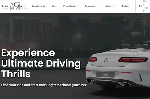 Ace Drive -Car Rental Singapore