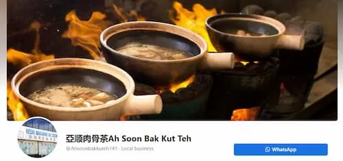 Ah Soon Bak Kut Teh - Bak Kut Teh Johor Bahru