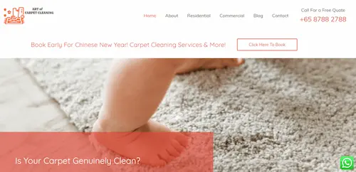 Art of Carpet Cleaning -  Carpet Cleaning Singapore