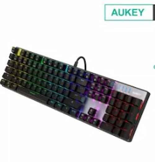 Aukey KM-G3 - Mechanical Keyboards Malaysia (Credit: Aukey)  