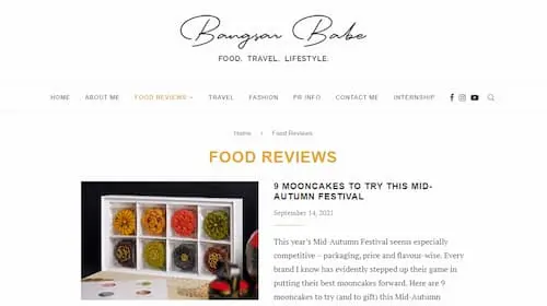 Bangsar Babe Food Reviews  - Food Blog Malaysia