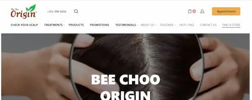 Bee Choo Origin Malaysia - Hair Loss Treatment KL Selangor