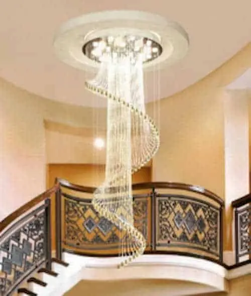 Belle Raindrop Modern Crystal Chandelier - Chandelier Singapore