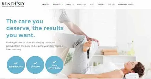 Benphysio - Physiotherapy KL Selangor