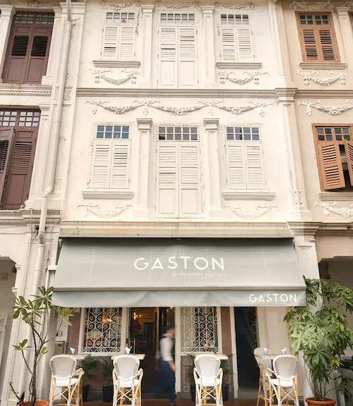 Bistro Gaston - Wine Bar Singapore