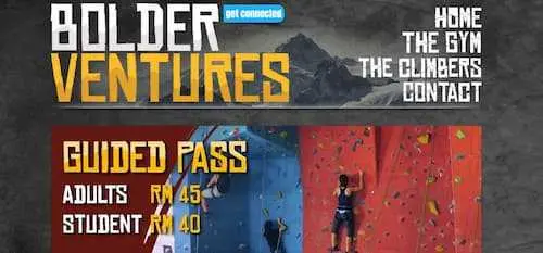 Bolder Ventures Climbing Gym - Indoor Rock Climbing KL Selangor 