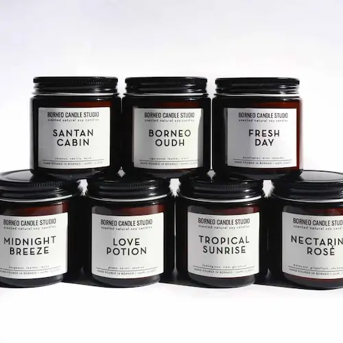 Borneo Candle Studio  -Scented Candle Malaysia