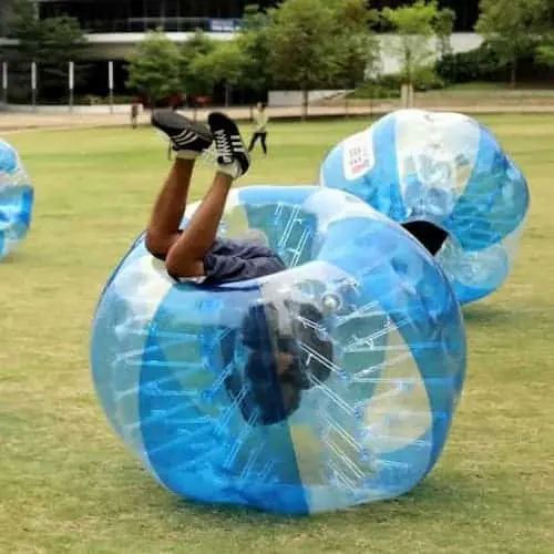 Bubble Soccer - Family Bonding Singapore (Credit: FunEmpire)