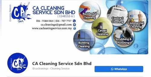 CA Cleaning Service - House Cleaning Service KL Selangor