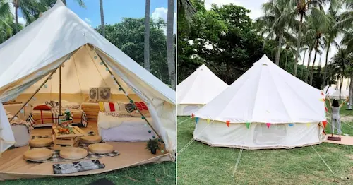 Camping and Glamping - What To Do In East Coast Park Singapore