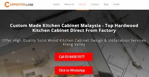 Carpenter Lane - Kitchen Cabinet KL Selangor