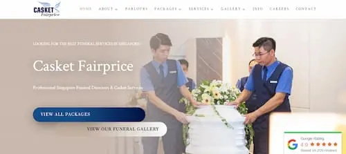 Casket Fairprice - Catholic Funeral Singapore